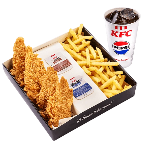 Strips Chips Nโ Dips